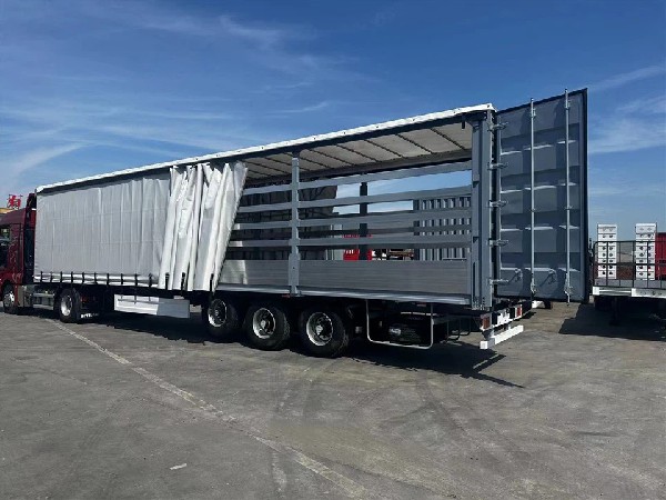 Van Truck Curtain Side Trailer